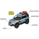 MAJORETTE Grand Land Rover Policja 12,5cm