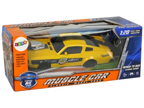 Zdalnie Sterowane Auto Sportowe 1:20 Żółte Pilot 27 Mhz