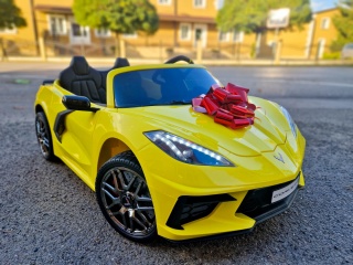 Auto Na Akumulator Corvette Stingray TR2203 Żółte