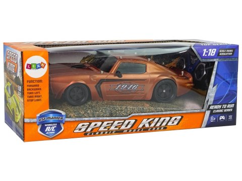 Auto Sportowe R/C 1:18 Brązowe Champion Pilot 27 Mhz