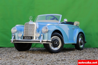 Pojazd Mercedes Benz 300S RETRO Lakier Niebieski