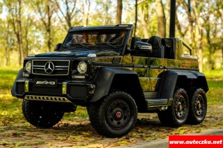 Pojazd Mercedes G63 6x6 Czarny