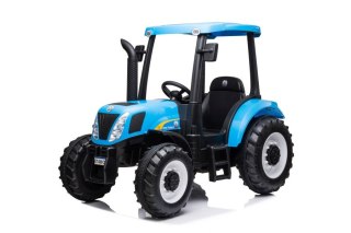 Traktor Na Akumulator New Holland A011 Niebieski 24V