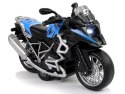 Motocykl GT Niebieski 1:14 Napęd Pull-Back Dźwięk Światła