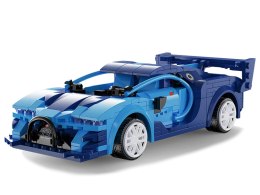 Klocki Konstrukcyjne Auto Sportowe Race Car Niebieskie R/C 325 Elementów