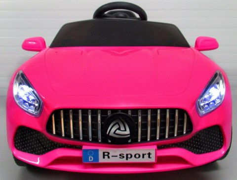 Auto na akumulator CABRIO AMG GT różowe
