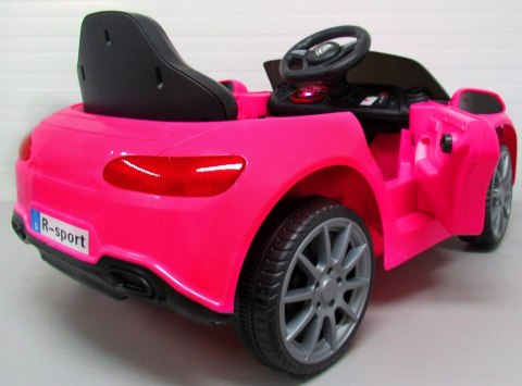 Auto na akumulator CABRIO AMG GT różowe