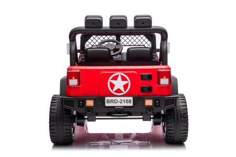 Pojazd Geoland Power Czerwony