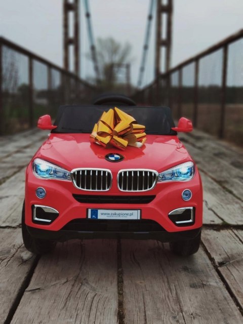 Autko na akumulator BMW + PILOT MP3 USB koła EVA