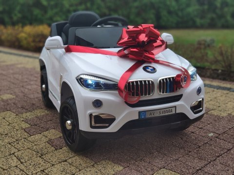 Autko na akumulator BMW + PILOT MP3 USB koła EVA