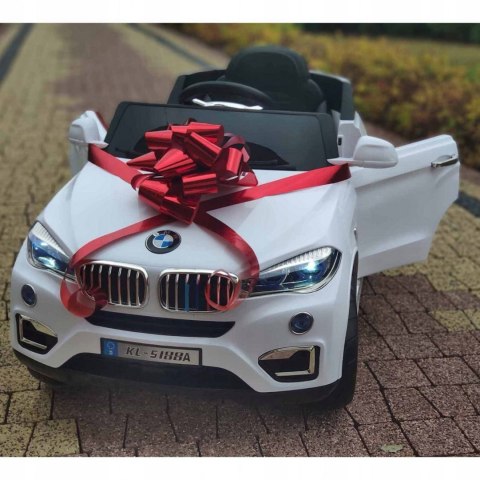 Autko na akumulator BMW + PILOT MP3 USB koła EVA