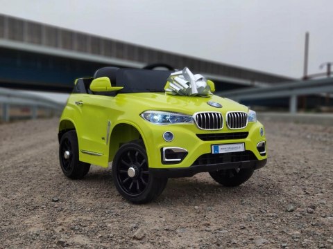 Autko na akumulator BMW + PILOT MP3 USB koła EVA