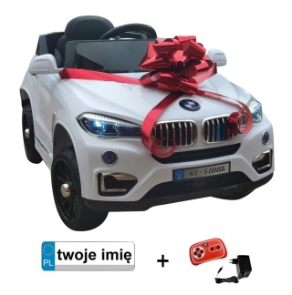 Autko na akumulator PILOT MP3 USB koła EVA AUTKO