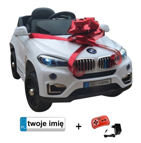 Autko na akumulator PILOT MP3 USB koła EVA AUTKO