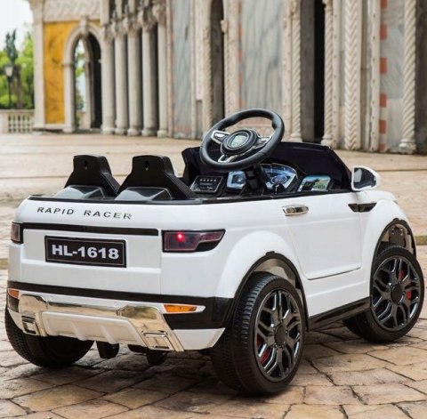 Auto JEEP na akumulator 2os. SKÓRA USB PILOT RC