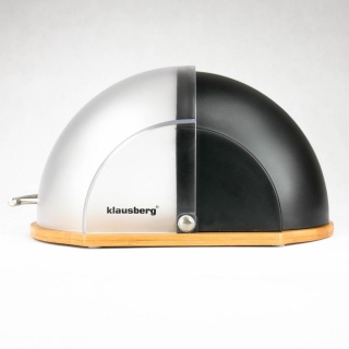 CHLEBAK KLAUSBERG POJEMNIK NA CHLEB CZARNY OKRĄGŁY