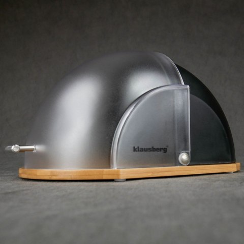 CHLEBAK KLAUSBERG POJEMNIK NA CHLEB CZARNY OKRĄGŁY