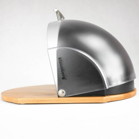 CHLEBAK KLAUSBERG POJEMNIK NA CHLEB CZARNY OKRĄGŁY