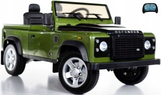 DUŻE AUTO DWUOSOBOWE Land Rover DEFENDER 4x4 MP3