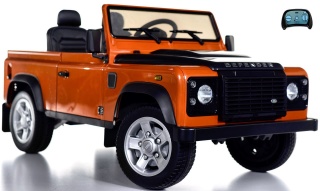 DUŻE AUTO DWUOSOBOWE Land Rover DEFENDER 4x4 MP3