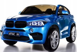 DWUOSOBOWE BMW X6M LAKIER Niebieski MP3 SKÓRA GUMA
