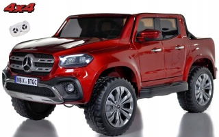 DWUOSOBOWY MERCEDES X 4x4 MP3 SKÓRA GUMA AMORKI