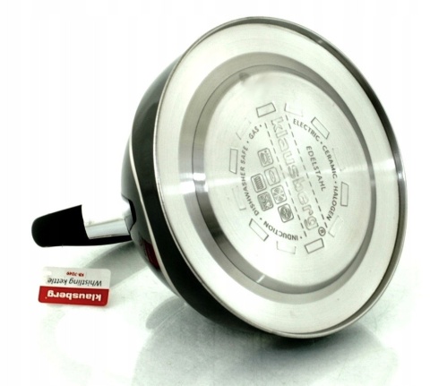 KLAUSBERG CZAJNIK Z GWIZDKIEM 2.8L CZARNY