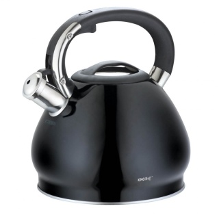 KingHoff CZAJNIK Z GWIZDKIEM 3.4L CZARNY