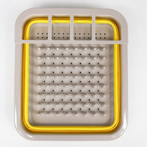 Ociekacz sylikonowy suszarka do naczyń ŻÓŁTY
