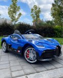Auto na Akumulator Bugatti Divo Niebieski Lakier