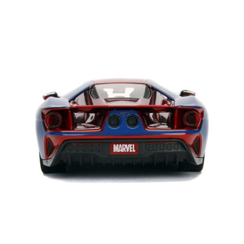 JADA Marvel Spiderman Samochód Ford GT 1:24 2017
