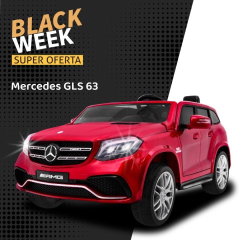 Pojazd Mercedes Benz GLS 63 AMG 4WD Lakierowany Czerwony