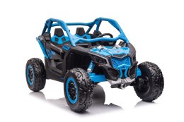 Pojazd Buggy CAN-AM Maverick 3 Turbo RR Niebieski 4x200 24V DK-CA001