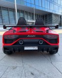 LICENCJONOWANY LAMBORGHINI AVENTADOR SVJ DLA 2 DZIECI, FUNKCJA DRIFTU MIĘKKIE SIEDZENIE, MIĘKKIE KOŁA/SX2028 2x300W