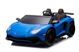 Pojazd Lamborghini Aventador SV Niebieski AUTKO XXL!