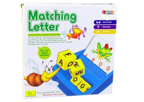 Gra do nauki angielskiego Dopasuj Literki 30 kart