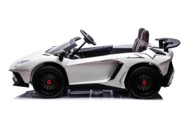 Pojazd Lamborghini Aventador SV Biały AUTKO XXL