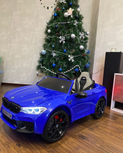 Auto na Akumulator BMW M5 Niebieski 24V 2x200W + FUNKCJA DRIFTU