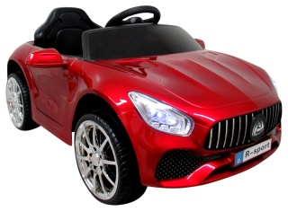 Auto na akumulator CABRIO AMG GT wiśniowy lakierowany