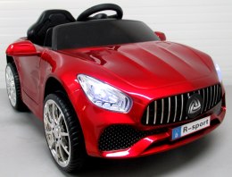 Auto na akumulator CABRIO AMG GT wiśniowy lakierowany