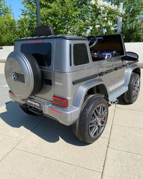 Pojazd Mercedes G63 AMG Lakierowany Srebrny