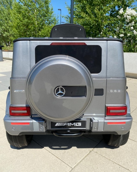 Pojazd Mercedes G63 AMG Lakierowany Srebrny