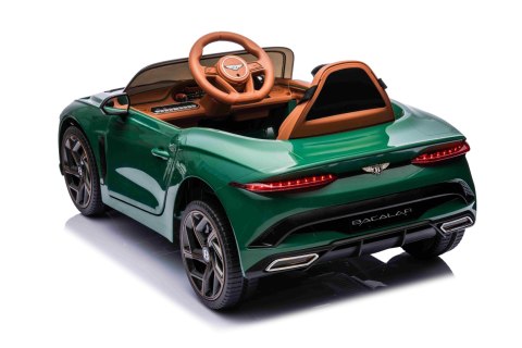BENTLEY BACALAR ZIELONY Auto na akumulator EVA SKÓRA Pilot