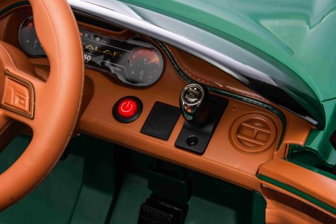 BENTLEY BACALAR ZIELONY Auto na akumulator EVA SKÓRA Pilot
