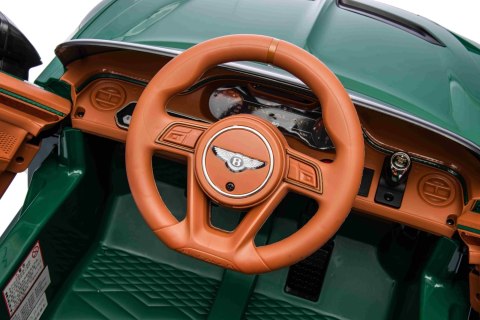 BENTLEY BACALAR ZIELONY Auto na akumulator EVA SKÓRA Pilot