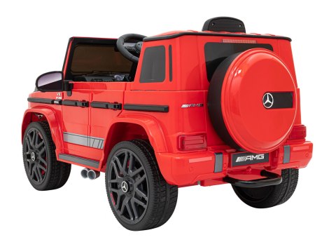 Pojazd Mercedes G63 AMG Czerwony