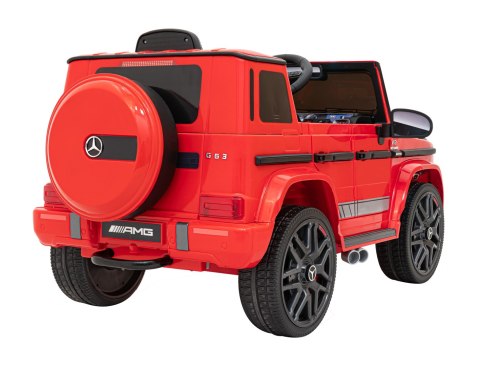 Pojazd Mercedes G63 AMG Czerwony