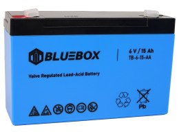 BLUEBOX Akumulator Żelowy VRLA AGM 6V15Ah Do Auta Na Akumulator