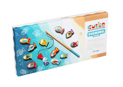 Drewniana Gra Rybki Łowienie Rybek 13739