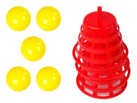 Gra Zręcznościowa Rzut do Koszyka Okręgi Piłeczki 3411